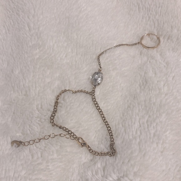 ALDO Chain bracelet with attached ring - Picture 1 of 7